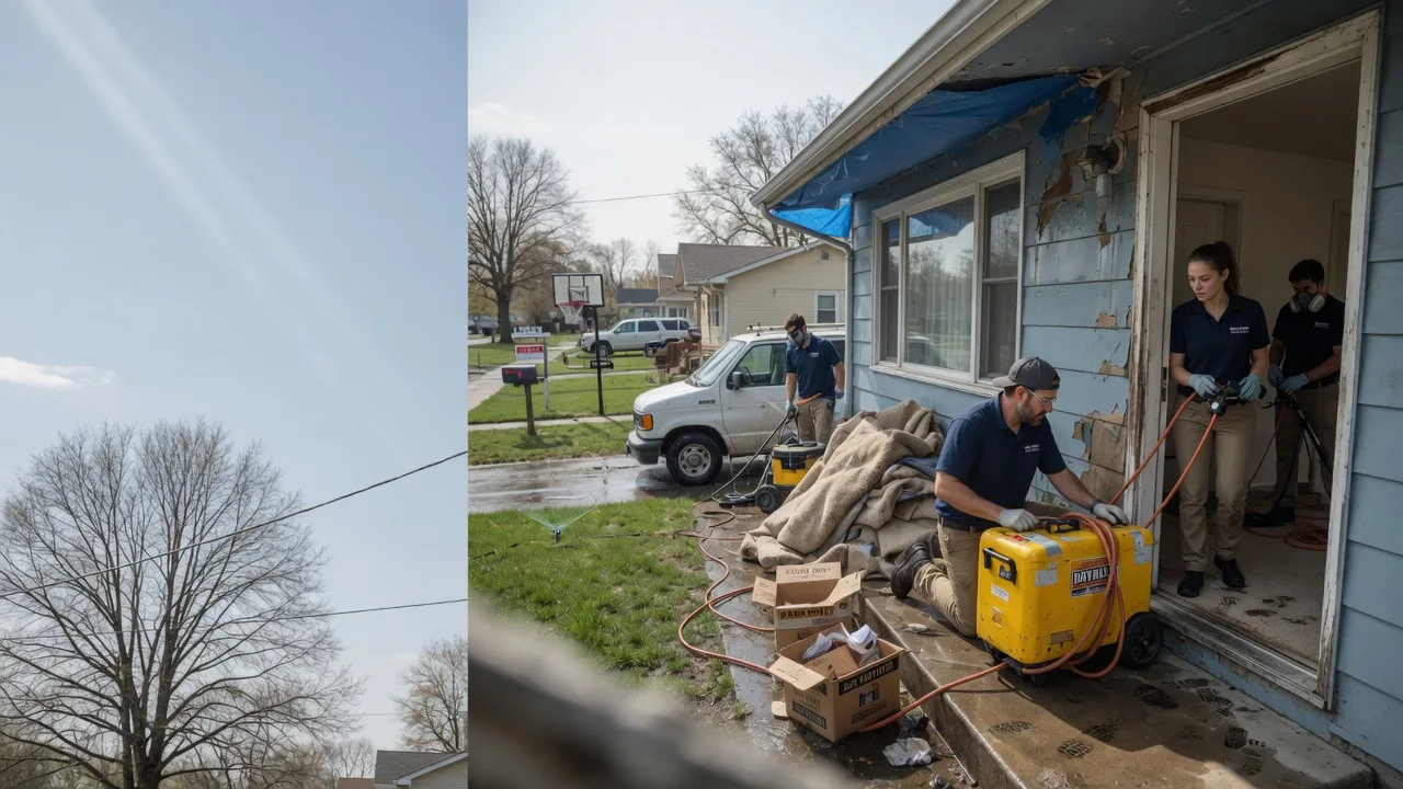 Basement Flood Cleanup in New Hampshire, OH near me